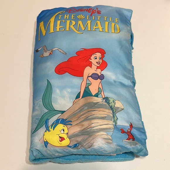 Disney Other - RARE 2007 DISNEY LITTLE MERMAID PLUSH PILLOW BOOK